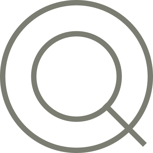 Gray Magnifying Glass Icon