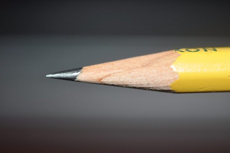 Pencil Tip Closeup